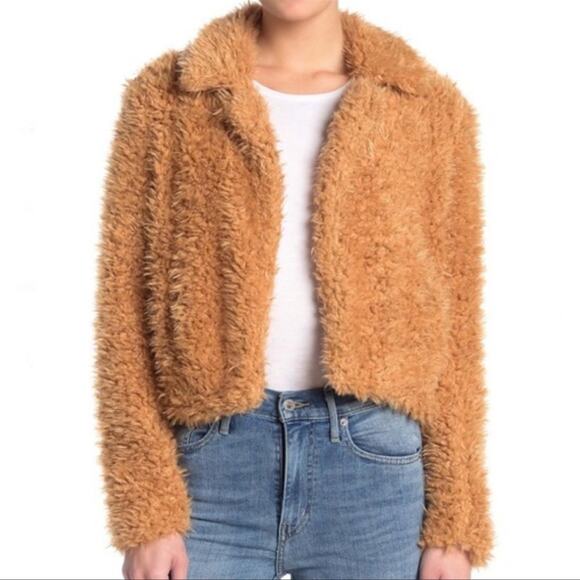 BlankNYC | Faux Fur Teddy Coat Size S - Picture 2 of 11